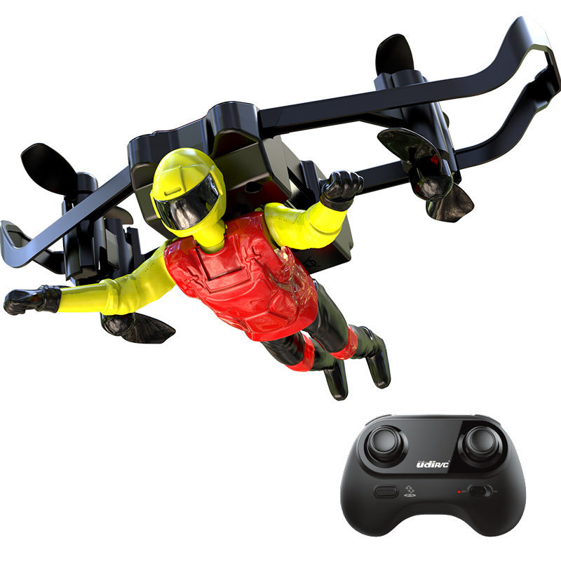 Mini Four-axis Drone With Fixed Height And Long-distance Remote Control Plane Trapeze Stunt Toy