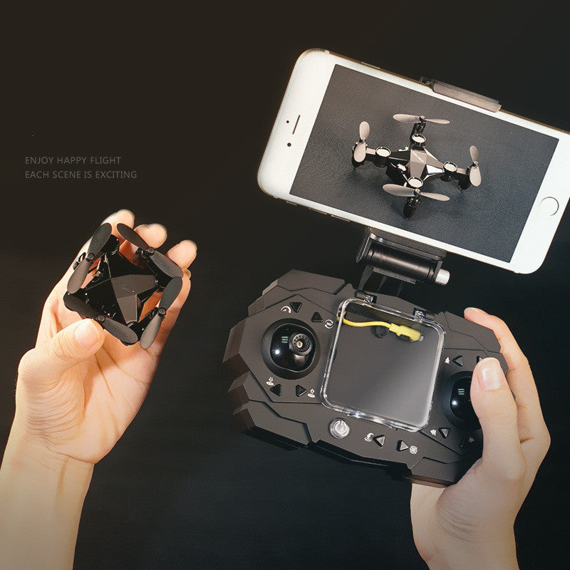 Remote Control Plane Mini Drone Mini Folding Quadcopter Aerial Photography Boy Toy