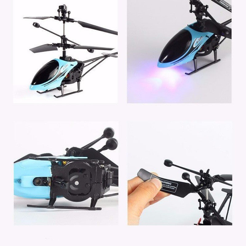 Mini Remote Control Airplane Helicopter Fall Resistant Electric Drone