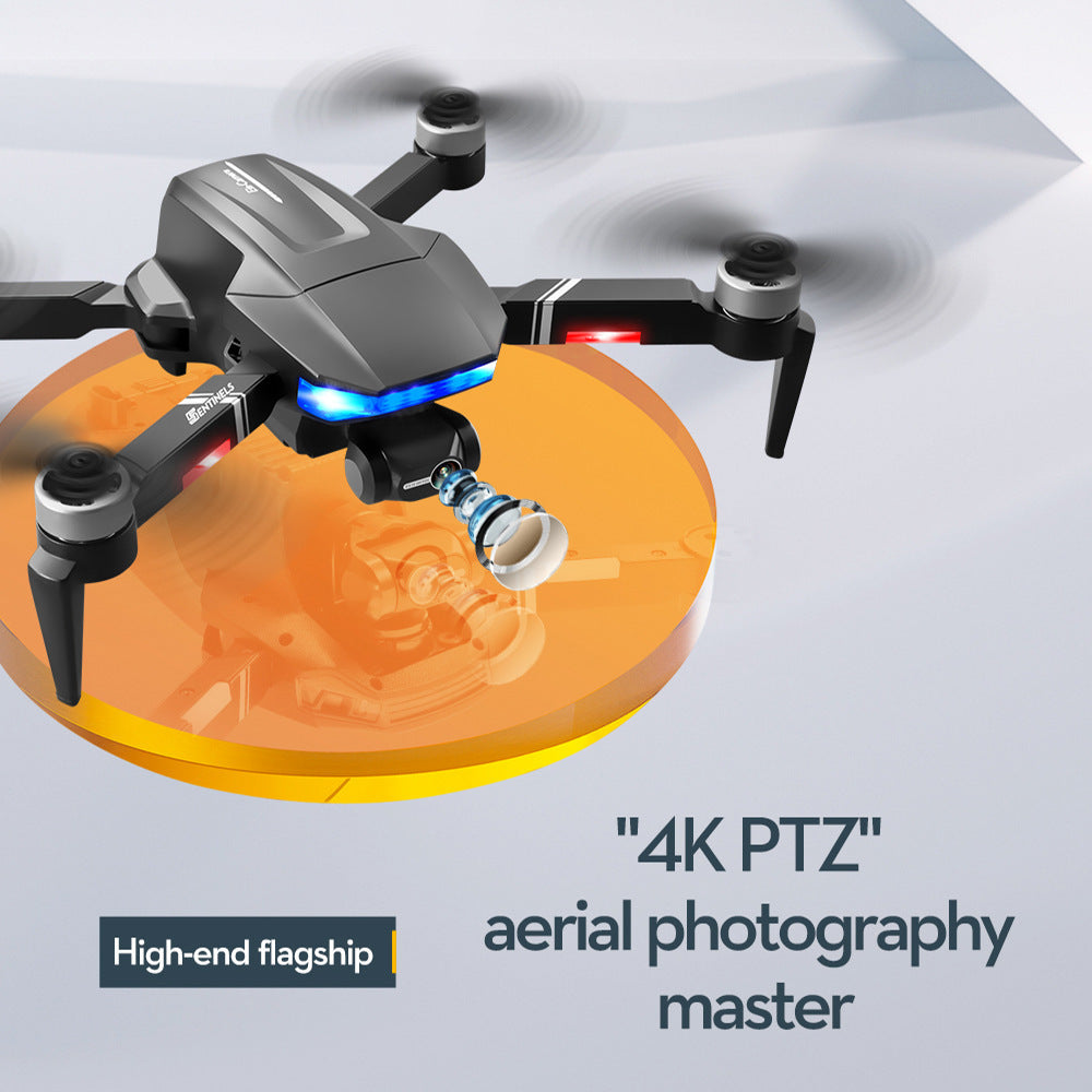 Drone For Aerial Photography Three-axis Self-stabilizing PTZ Flight