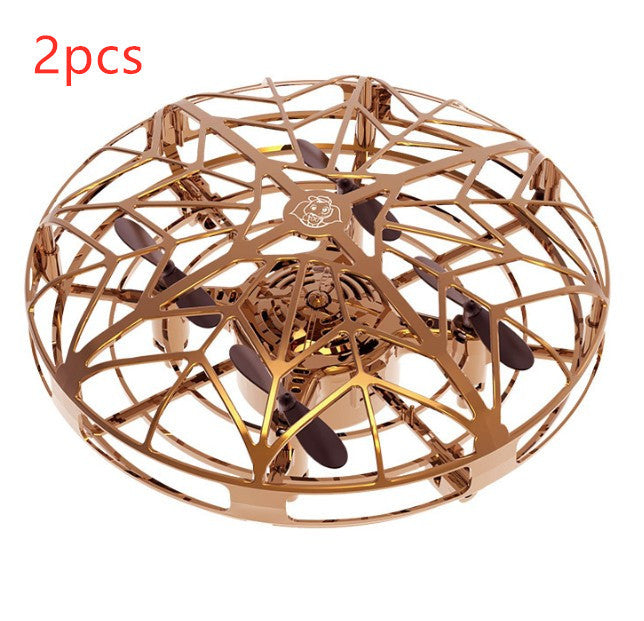 Flying Helicopter Mini Drone UFO RC Drone Infraed Induction Aircraft