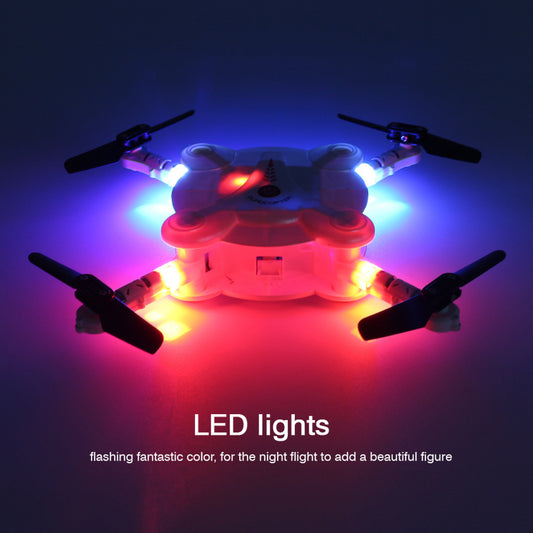 Drone Folding WIFI Mini Aerial Photography Aircraft Charger Remote Control Airplane Toy