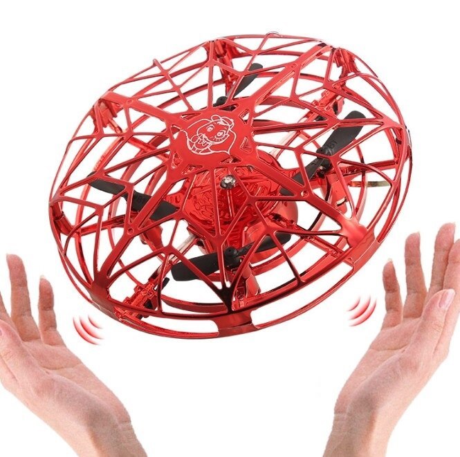 Flying Helicopter Mini Drone UFO RC Drone Infraed Induction Aircraft