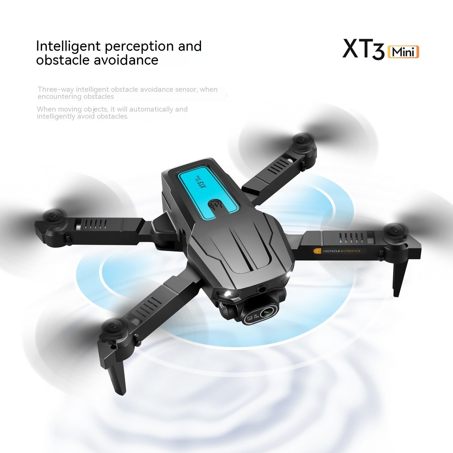 Mini Obstacle Avoidance Folding UAV 4K HD Aerial Camera