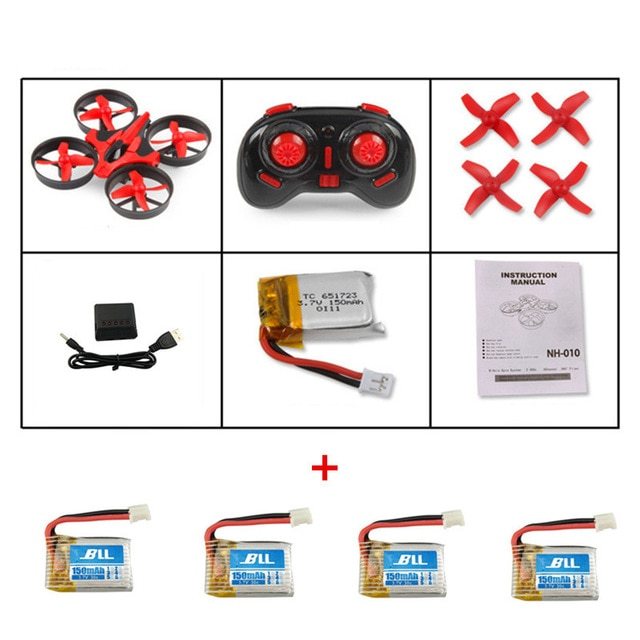 Fjärrkontroll mini quadcopter med skyddande ring fjärrkontroll drone anti-fall fjärrkontroll flygplan barn leksaker