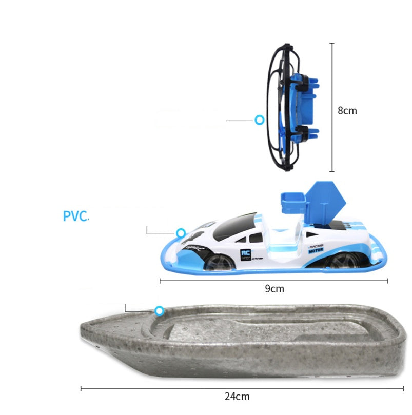 Sea, land and air drone mini aircraft