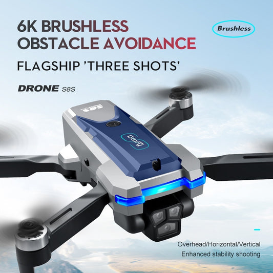 Brushless Motor Optical Flow Three-camera Electric Lens Obstacle Avoidance UAV