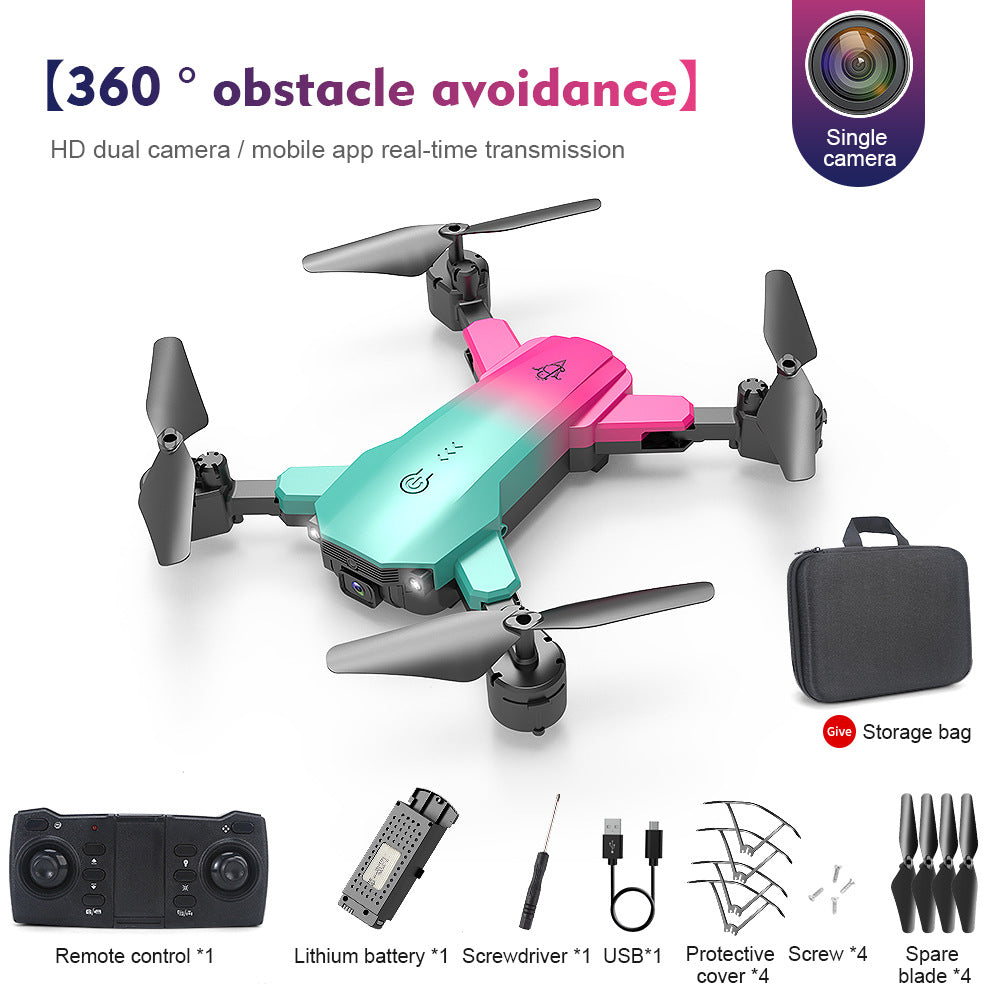 New Cross-border Four-axis Aircraft Optical Flow Obstacle Avoidance UAV Long Endurance HD Aerial Remote-control Aircraft Drone