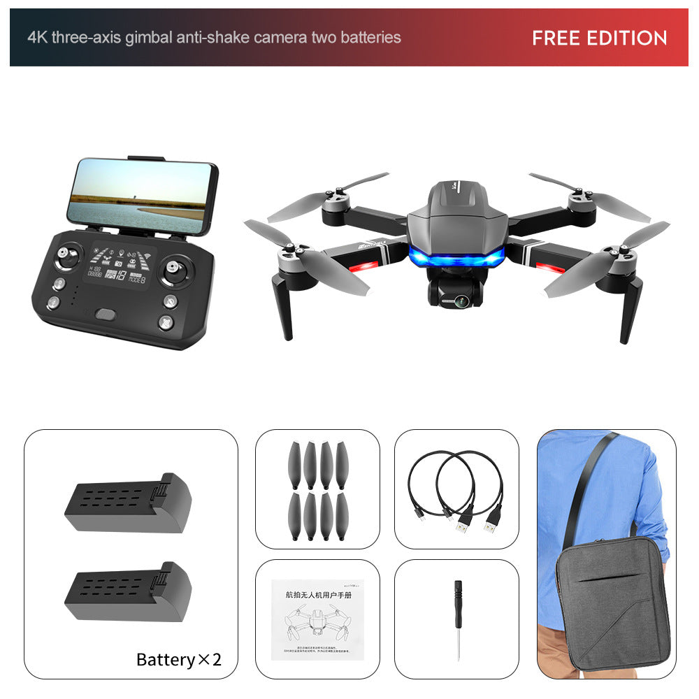 Drone For Aerial Photography Three-axis Self-stabilizing PTZ Flight