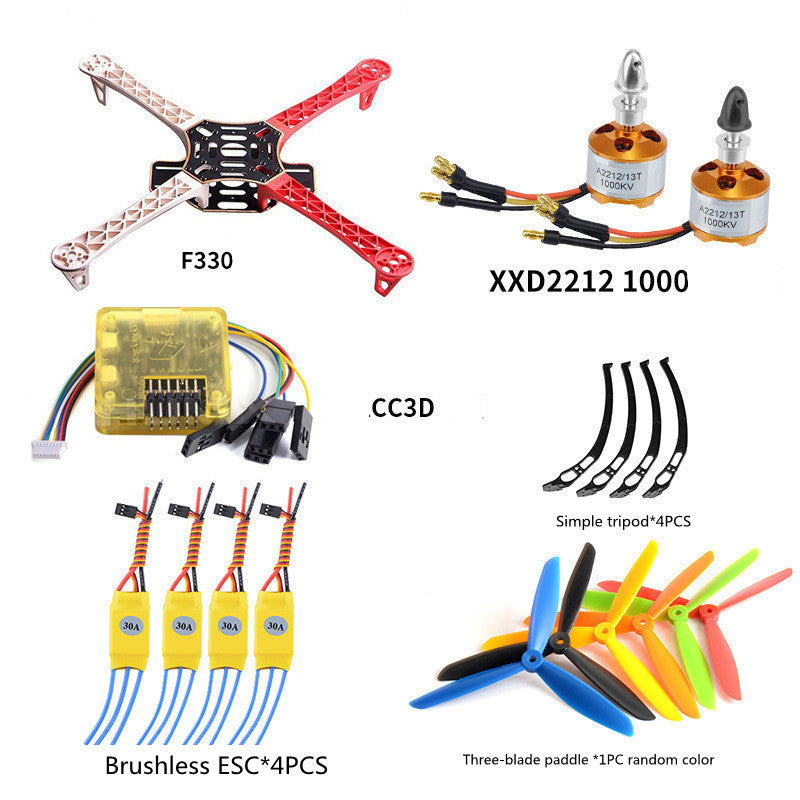 Four-axis Drone Rack Three-blade Propeller Accessories