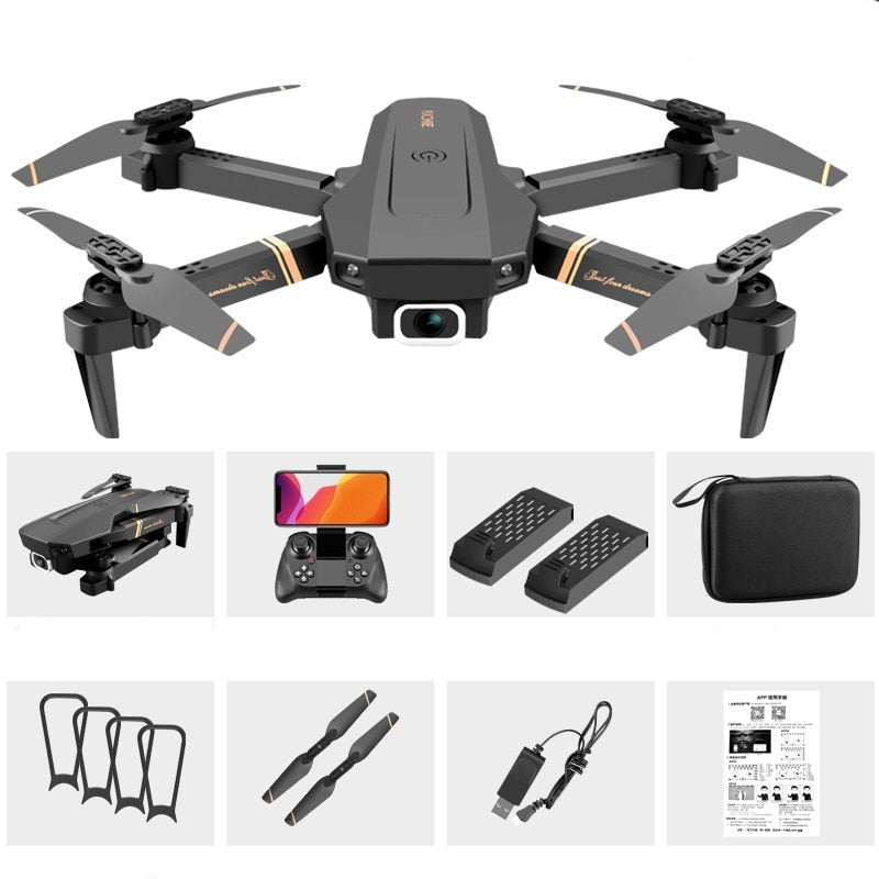 Dual Camera Drone 4K Remote Control  Aerial Photography Hd