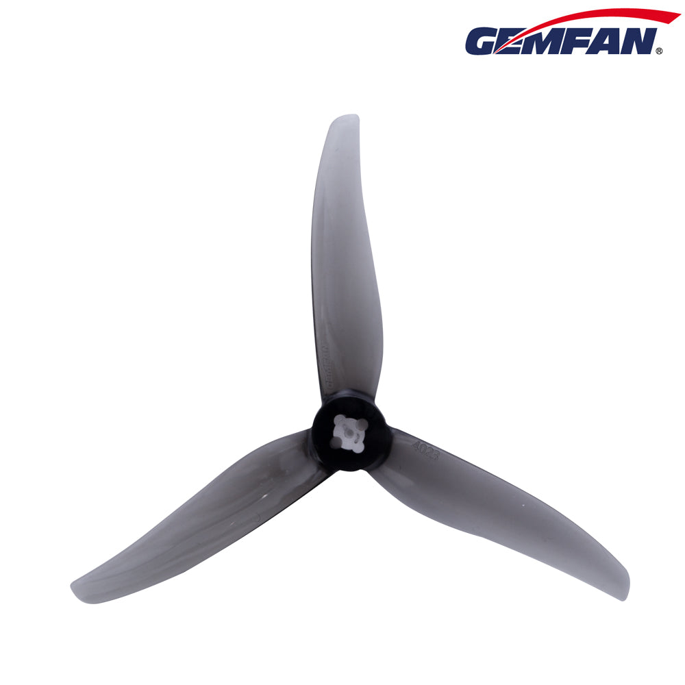 12 par Gemfan 4023 1,5 mm 4 tum 3 blad/ trebladig propeller propeller CW CCW kompatibel T-motor för FPV Racing Drone