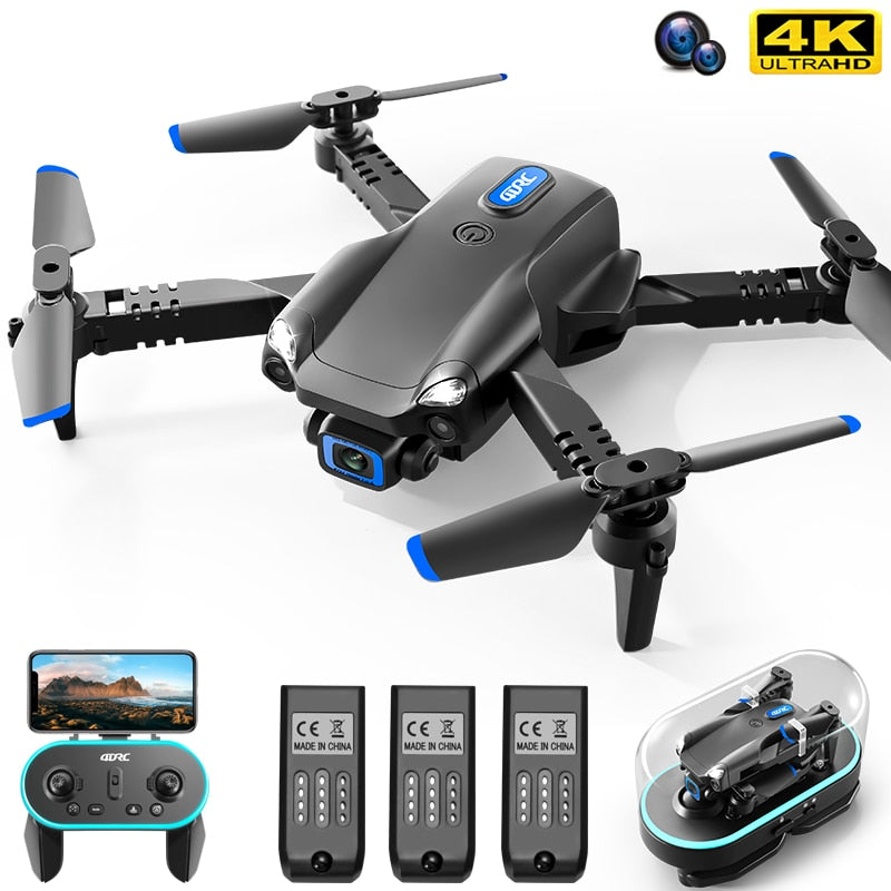 4DRC V20 Drönare 4k Professionell HD Dual Camera fpv Drönare Höjd Håll Drönare Fotografi Rc Helikopter Vikbar Quadcopter Dron Toy