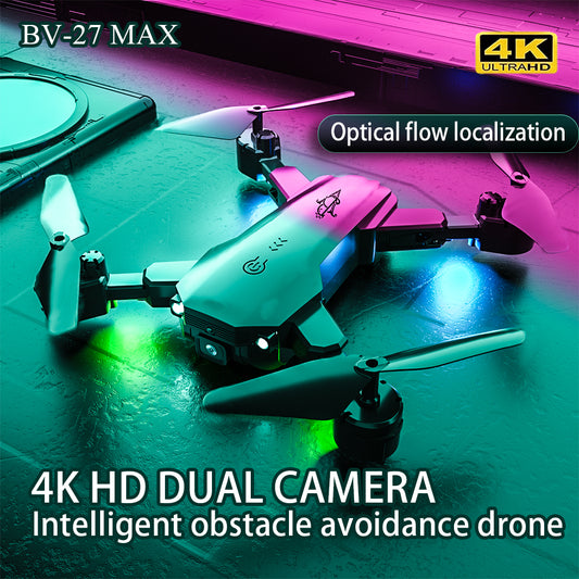 BV-27 MAX Drone 4k Professionell HD Dual Camera Drone Fpv Infraröd Hinder Undvikande Optisk bildstabilisering Quadcopter Dron