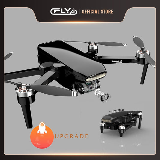 CFLY Faith 2 PRO GPS 3-axlig Gimbal fpv Drone Quadcopter C-FLY Faith2 hopfällbar helikopter 4K Video Foto Ambarella SONY kamera