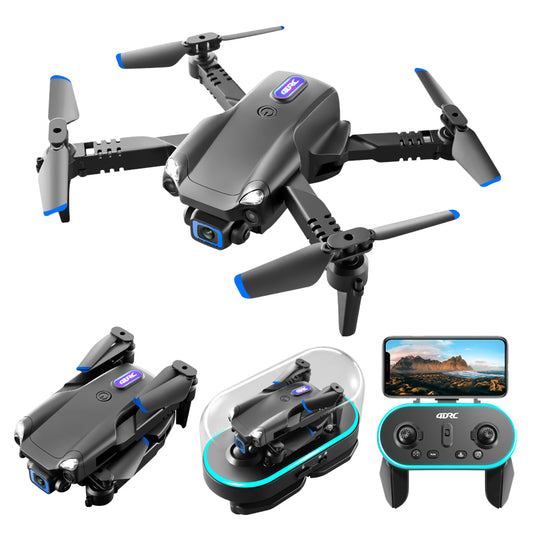 Ny Rc V20 Rc Mini Drone 4K 1080P 6K WiFi fpv Drone HD Dubbelkamera Quadcopter Fällbar rc Helikopter Dron Rc PlaneToy Gifts 2022