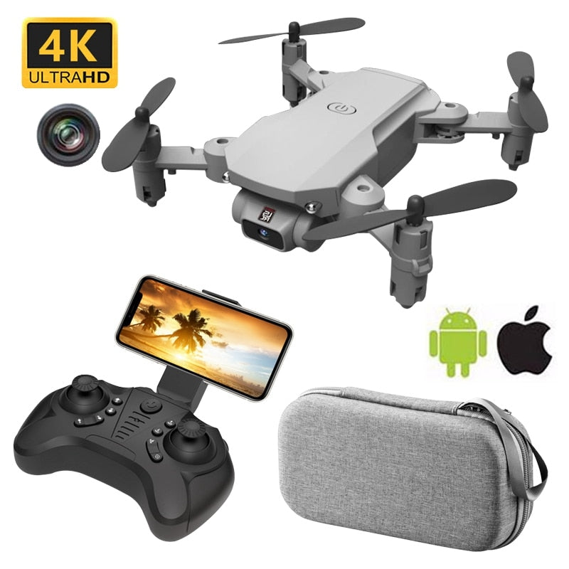 Smart mini Drone 4K with HD Camera WIFI 1080P Camera Follow Me Quadcopter FPV Professional Drone Long Battery Life