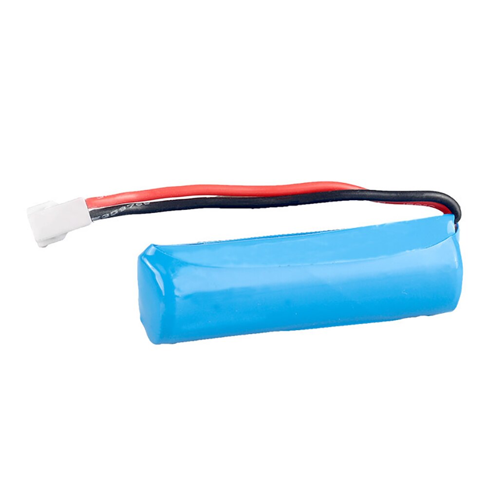 lipoväska 3,7v 650mAH 14500 Lipo Batteri + Laddare För H116 RC Båthelikopter Bil Lastbil Tank Del 1s 3,7 V uppladdningsbart batteri